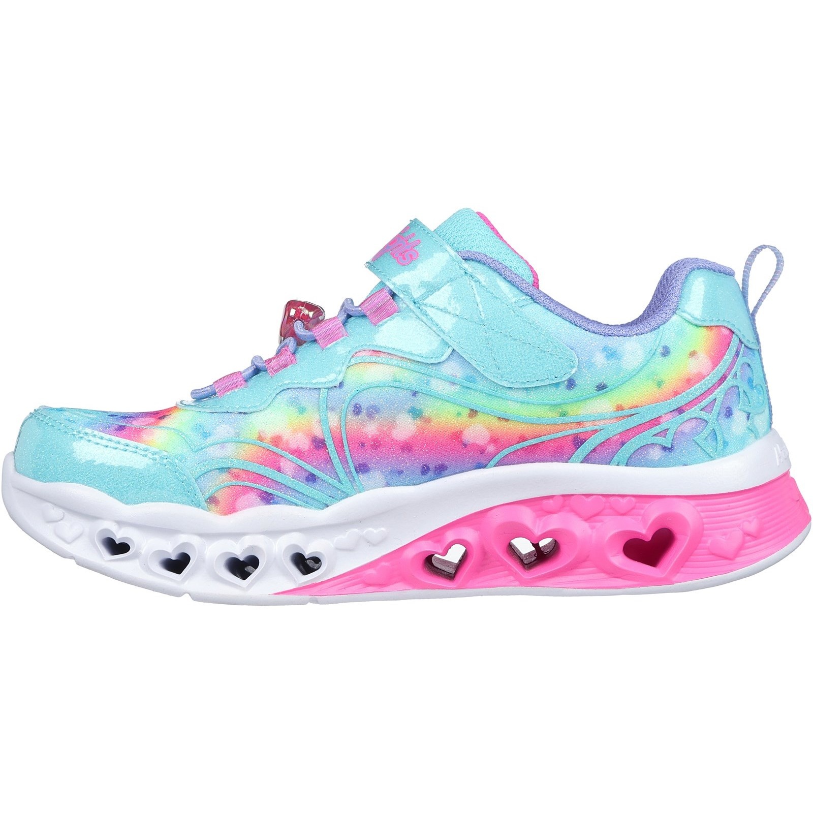 Skechers Groovy Swirl Turq/Hot Pink