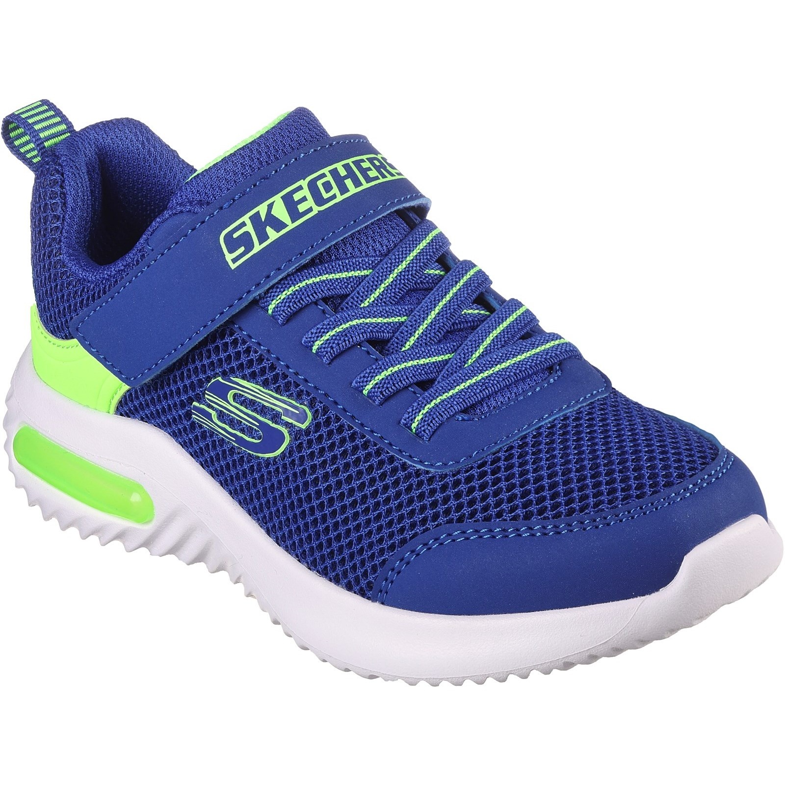 Skechers Bounder Tech Blue/Lime