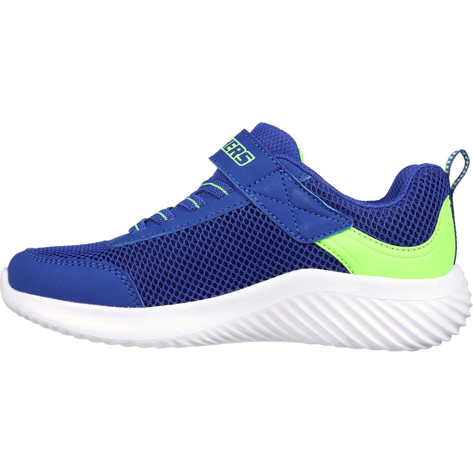 Skechers Boys Bounder Tech Blue/Lime - Shoes for Children