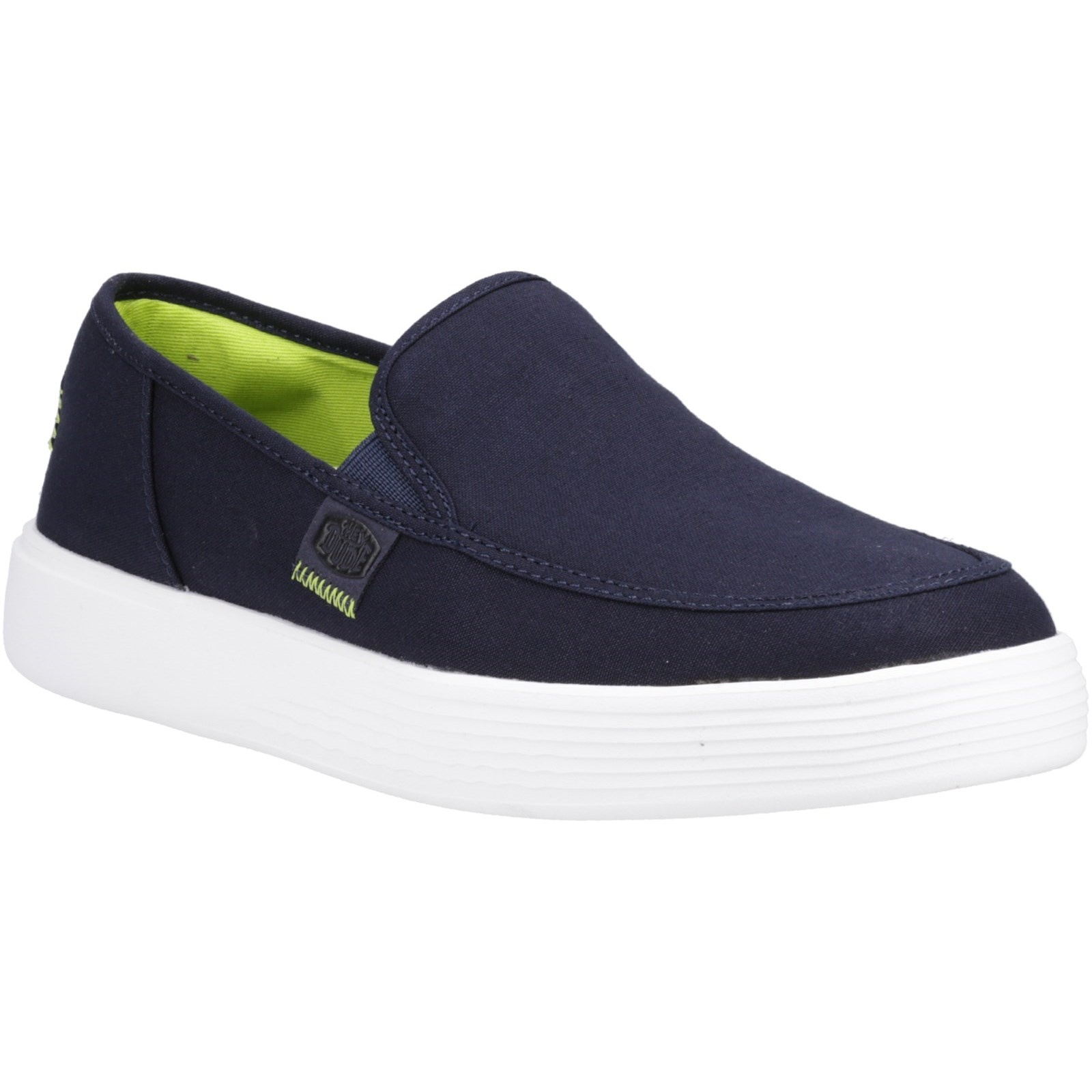 Hey Dude Sunapee Canvas Navy/White