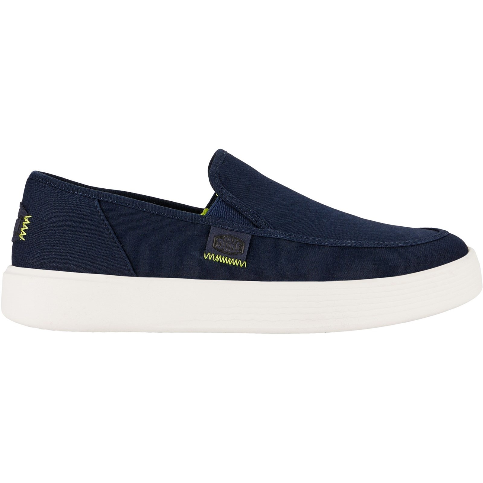 Hey Dude Sunapee Canvas Navy/White