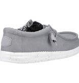 Hey Dude Wally Canvas Light Grey