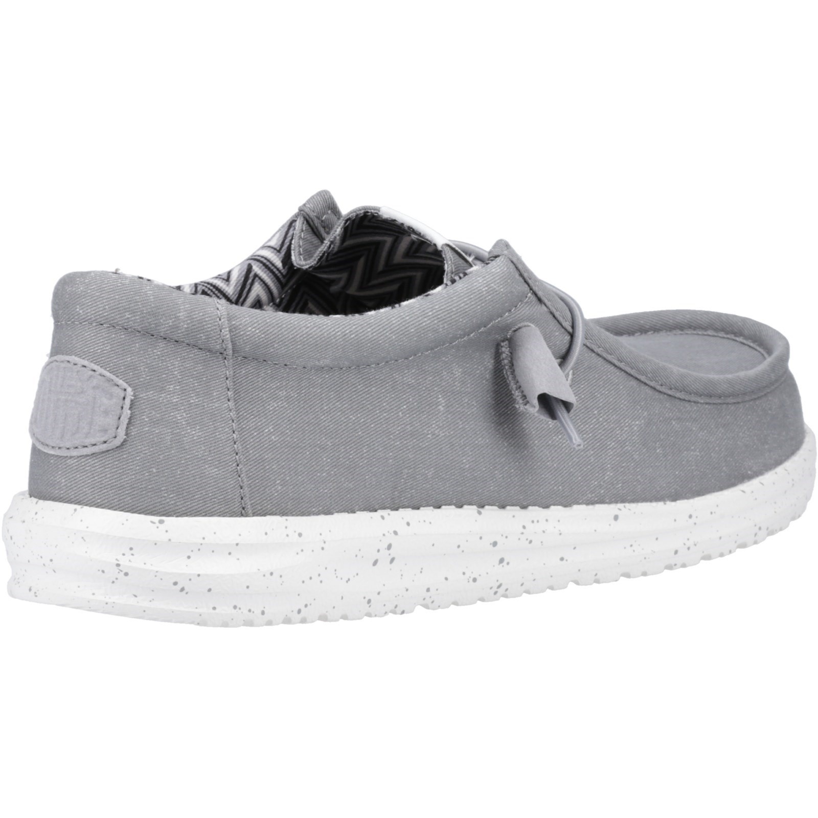 Hey Dude Wally Canvas Light Grey