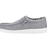 Hey Dude Wally Canvas Light Grey