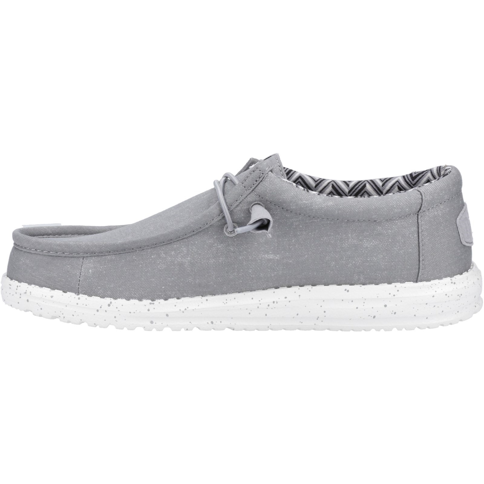 Hey Dude Wally Canvas Light Grey