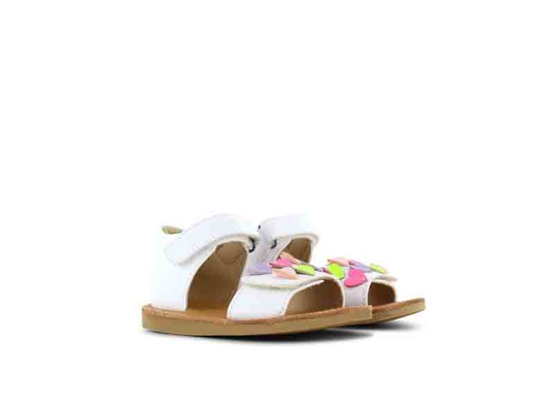 Shoesme White Multicolor Heart