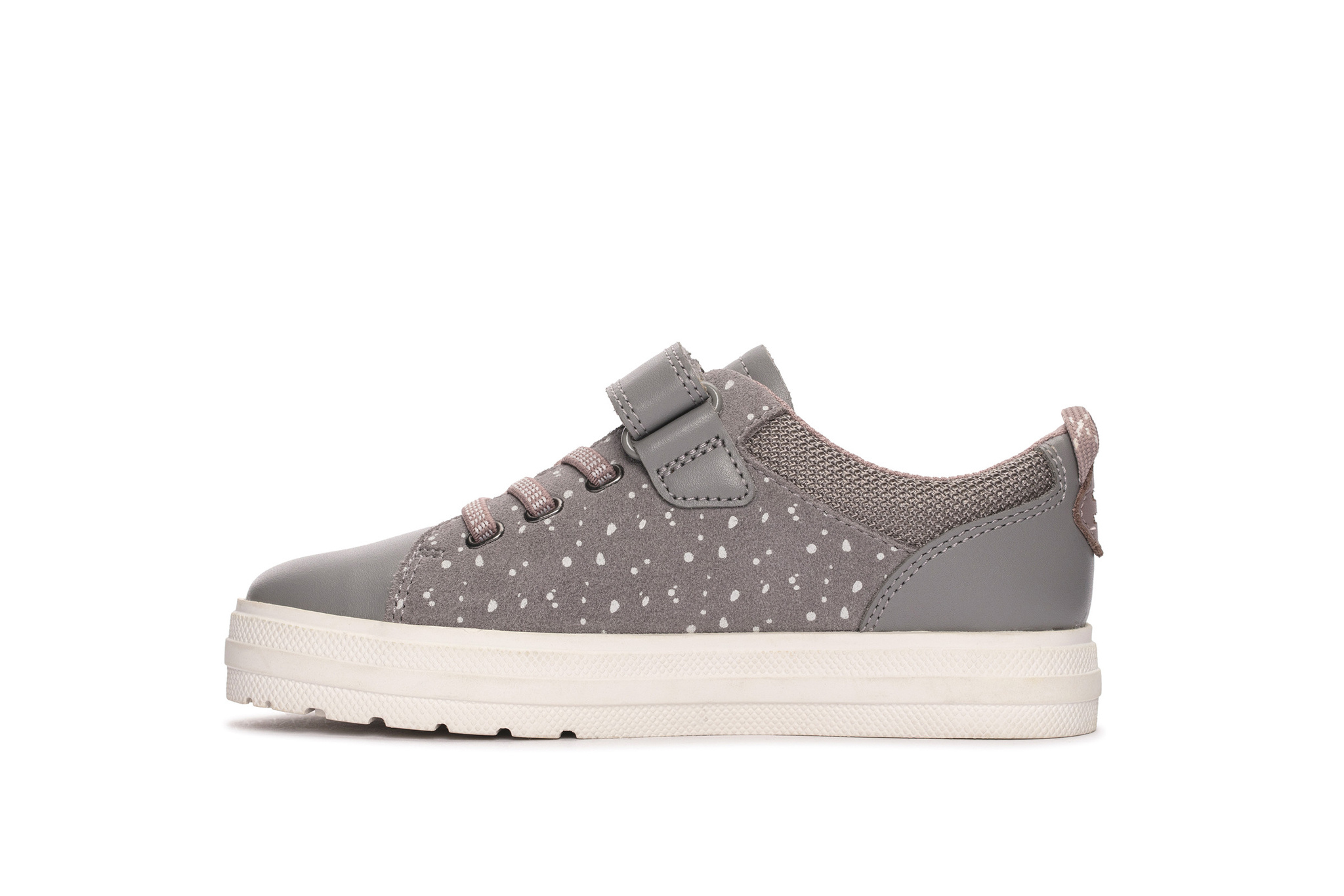 Clarks Nova Beat Grey Combi Junior