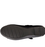 Clarks Scala Gem  Black Leather Infant