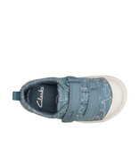 Clarks City Bright Mid Blue Junior