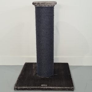 RHRQuality XXL Scratch Post for Big Cats - Cat Giant Style 50 Blackline Taupe