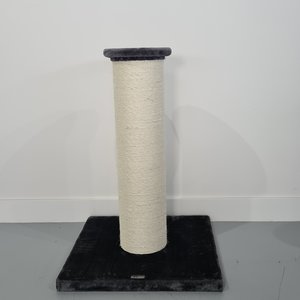 RHRQuality XXL Scratch Post for Big Cats - Cat Giant Style 80 Dark Grey