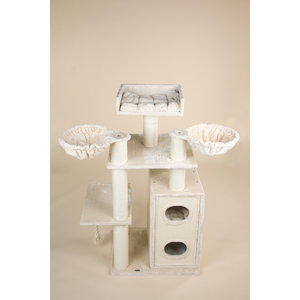 RHRQuality Cat Tree Cat Paradise Cream