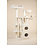 RHRQuality Cat Tree Cat Penthouse Crown Cream