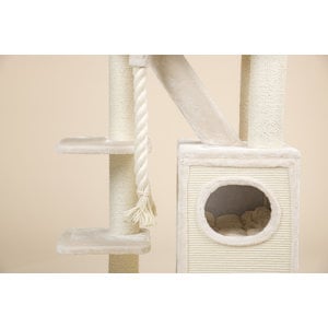 RHRQuality Cat Tree Cat Penthouse Cream