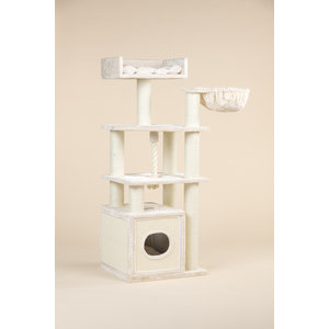 RHRQuality Cat Tree Cat Relax  Cream