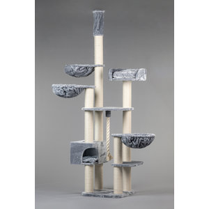 RHRQuality Cat Tree Catdream de Luxe Light Grey