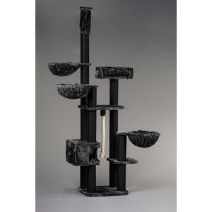 RHRQuality Cat Tree Catdream de Luxe Blackline Dark Grey