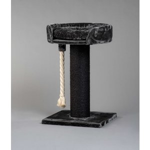 RHRQuality Cat Tree Chartreux Blackline Dark Grey