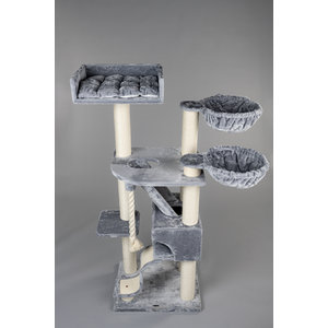 RHRQuality Cat Tree Kilimandjaro de Luxe PLUS Light Grey