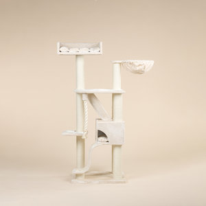 RHRQuality Cat Tree Kilimandjaro de Luxe Cream