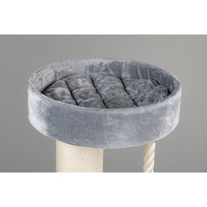 RHRQuality Cat Tree Maine Coon Sleeper Crown Plus Light Grey