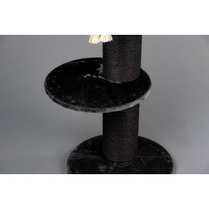 RHRQuality Cat Tree Maine Coon Sleeper de Luxe Blackline Dark Grey