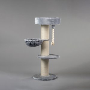 RHRQuality Cat Tree Maine Coon Sleeper de luxe Light Grey