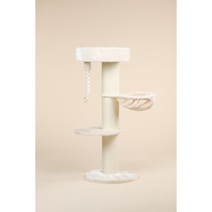 RHRQuality Cat Tree Maine Coon Sleeper de Luxe Cream