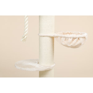 RHRQuality Cat Tree Maine Coon Sleeper de Luxe Cream