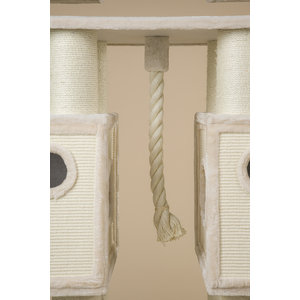 RHRQuality Cat Tree Royal Cat Palace Cream