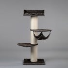 RHRQuality Cat Tree Royalty Crown Taupe