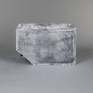 RHRQuality Playhome + Cushion Corner Coon 55x30x25 Light Grey