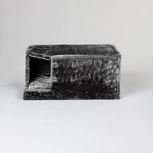 RHRQuality Playhome + Cushion Corner Coon 55x30x25 Dark Grey