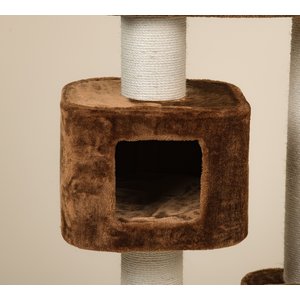 RHRQuality Playhome - Devon Rex/MC Fantasy + Cushion Brown