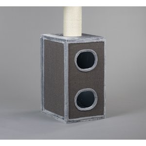 RHRQuality Scratch Barrel Complete - Cat Tower Box Light Grey