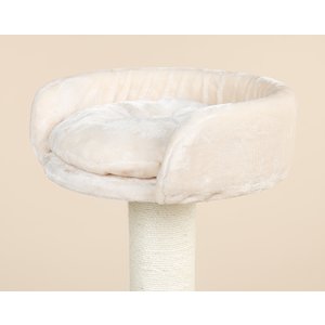 RHRQuality Cat Bed Round Ø 50 cm + Cushion Cream