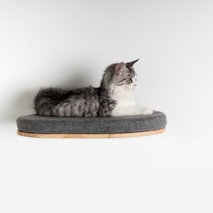 RHRQuality Cat Climbing Wall - Cat Bed de Luxe (Grey)