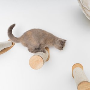 RHRQuality Cat Climbing Wall - Sisalpole Set (Beige)