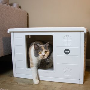 RHRQuality Cat house Villa de Luxe White