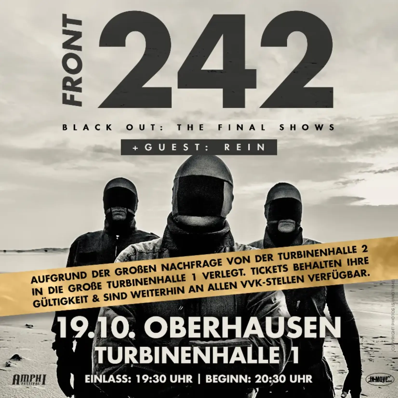 19.10.2024 - FRONT 242 - BLACK OUT: THE FINAL SHOWS