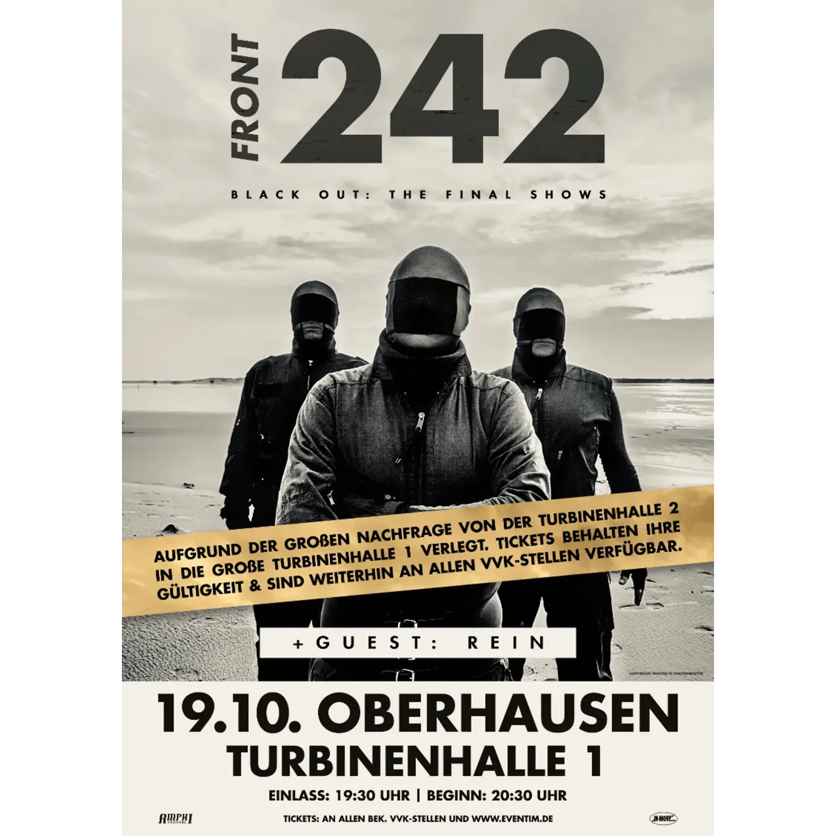 19.10.2024 - FRONT 242 - BLACK OUT: THE FINAL SHOWS