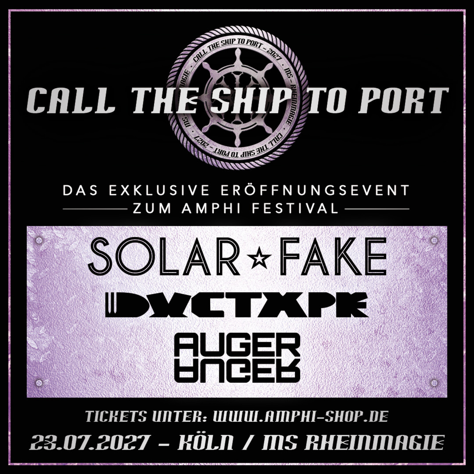 CALL THE SHIP TO PORT 2027