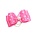 Show Tech Bow Handmade Polka Dots with Pink Pearl Medium