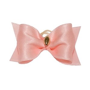 Show Tech Bow Handmade with Pearl Large Pink - Plaid