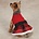 Casual Canine Xmas Yuletide Tartan Party Dress Red