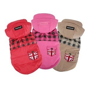 Puppia puppia union jack coat pink