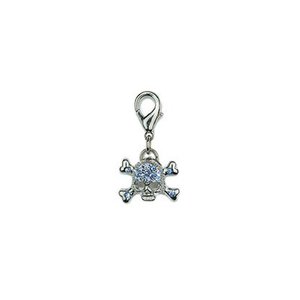 Aria Aria Hangertje Skull & Crossbones Blauw Juwelen Voor Honden