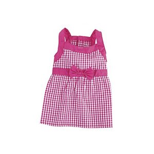 East Side Collection East Side Collection Gingham Jurk Pink