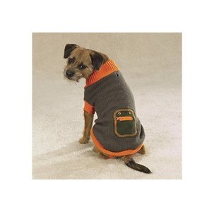 Zack & Zoë Zack & Zoe Outback Sweater met Sjaal Olijf Groen