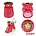 Puppia puppia explorer coat red